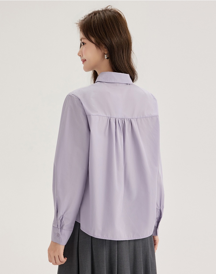 Western style France style autumn shirt for women