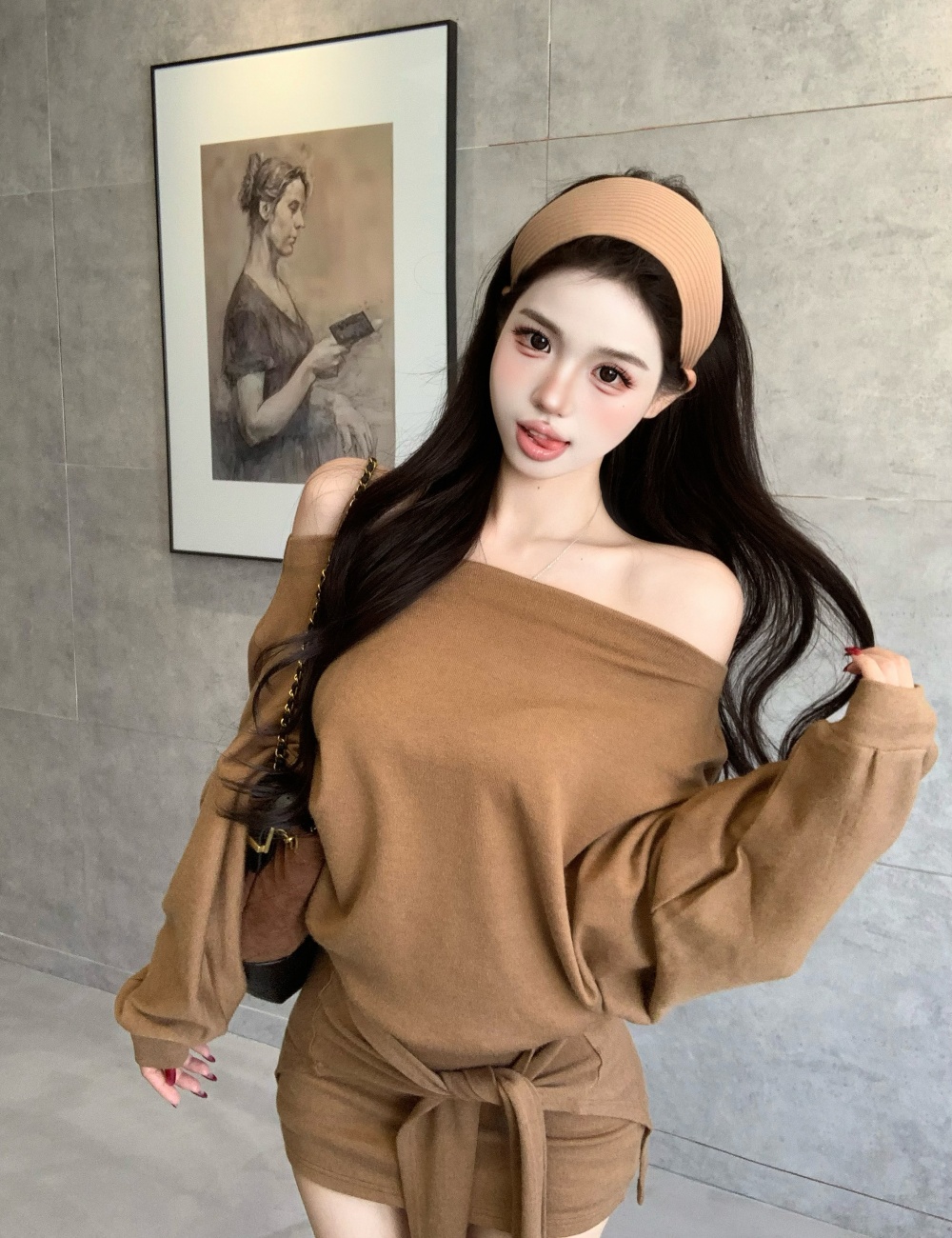 Spicegirl T-shirt long sleeve shawl 3pcs set