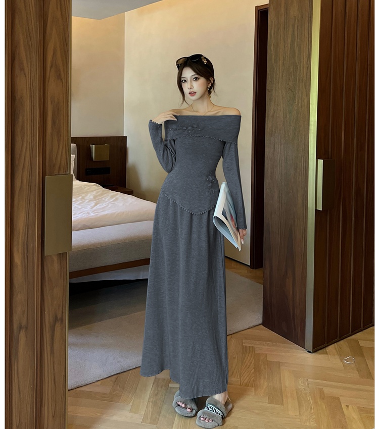 Fashion tops France style sweater 2pcs set for women