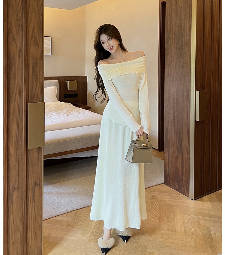 Fashion tops France style sweater 2pcs set for women