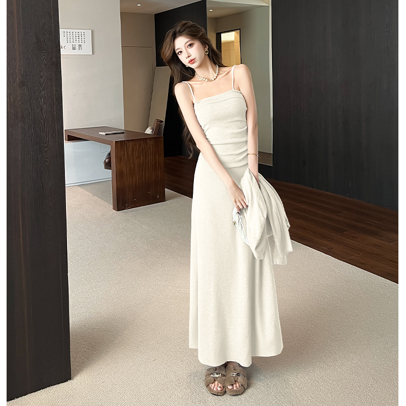 Wool tender cardigan France style silk short skirt 3pcs set