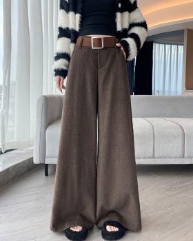 All-match wide leg pants straight casual pants