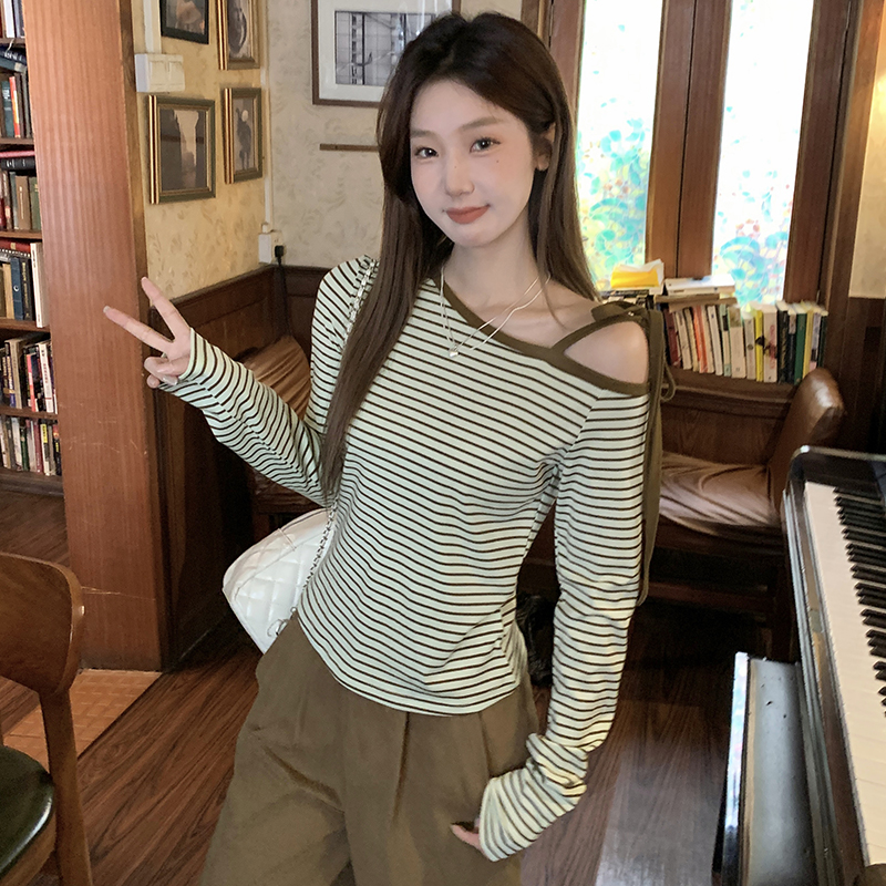 All-match T-shirt strapless bottoming shirt