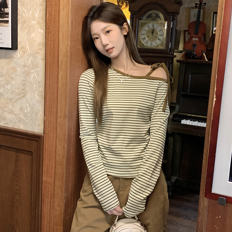 All-match T-shirt strapless bottoming shirt