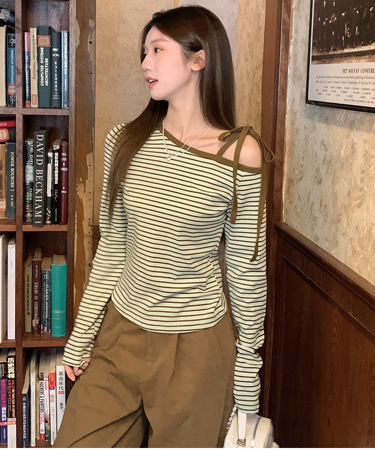 All-match T-shirt strapless bottoming shirt