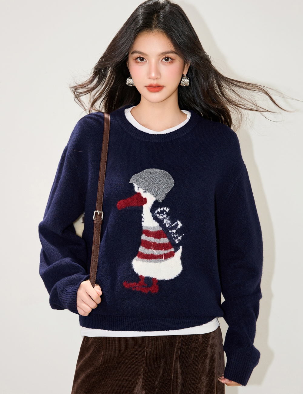 Autumn and winter sweater Korean style tops for women