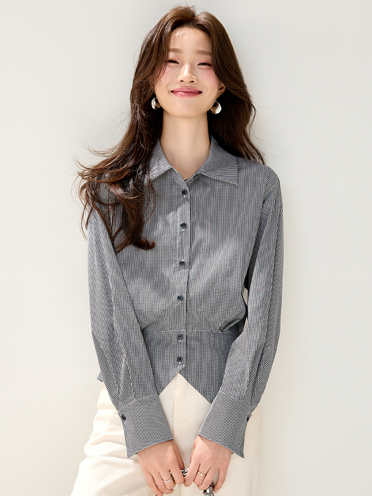 Long sleeve shirt fashion small shirt for women