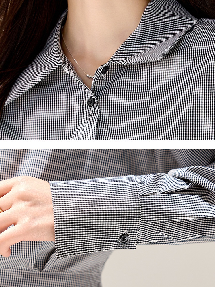 Long sleeve shirt fashion small shirt for women