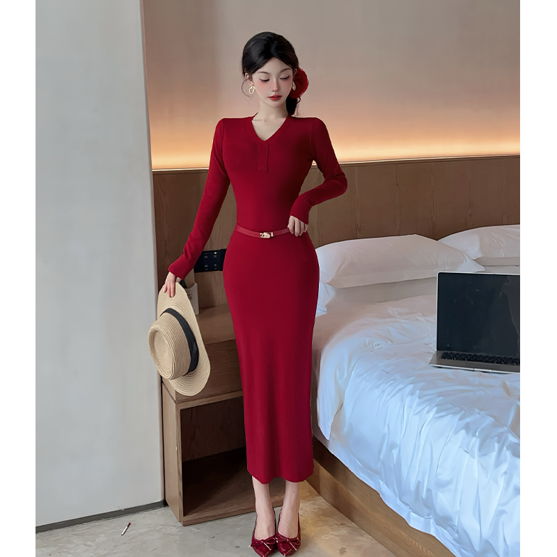 Inside the ride dress sweater dress for women