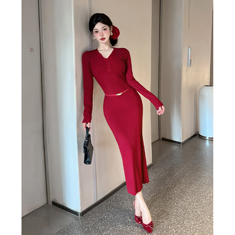 Inside the ride dress sweater dress for women