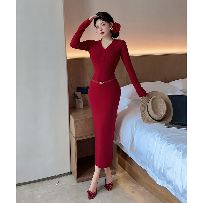 Inside the ride dress sweater dress for women