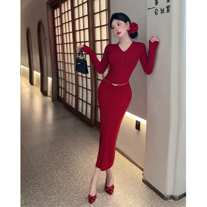 Inside the ride dress sweater dress for women