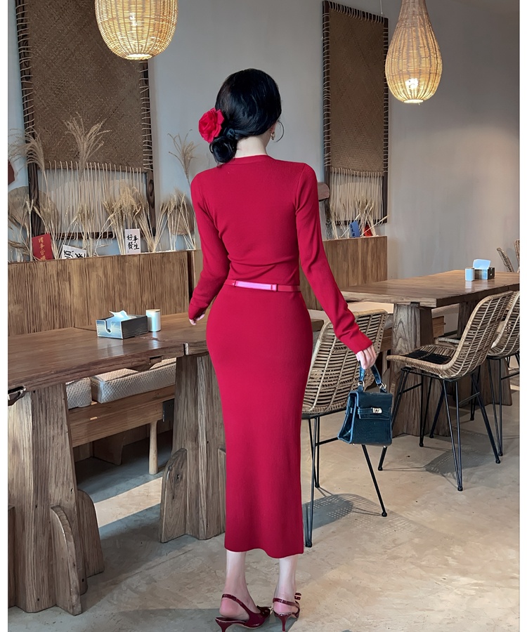 Inside the ride dress sweater dress for women