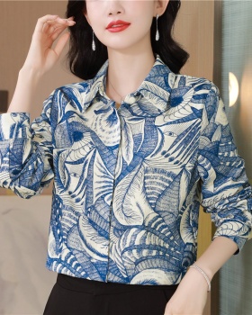 Spring and autumn shirt large yard tops for women