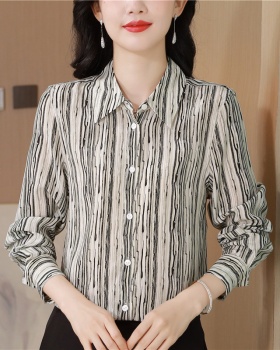 Autumn long sleeve tops large yard shirt for women