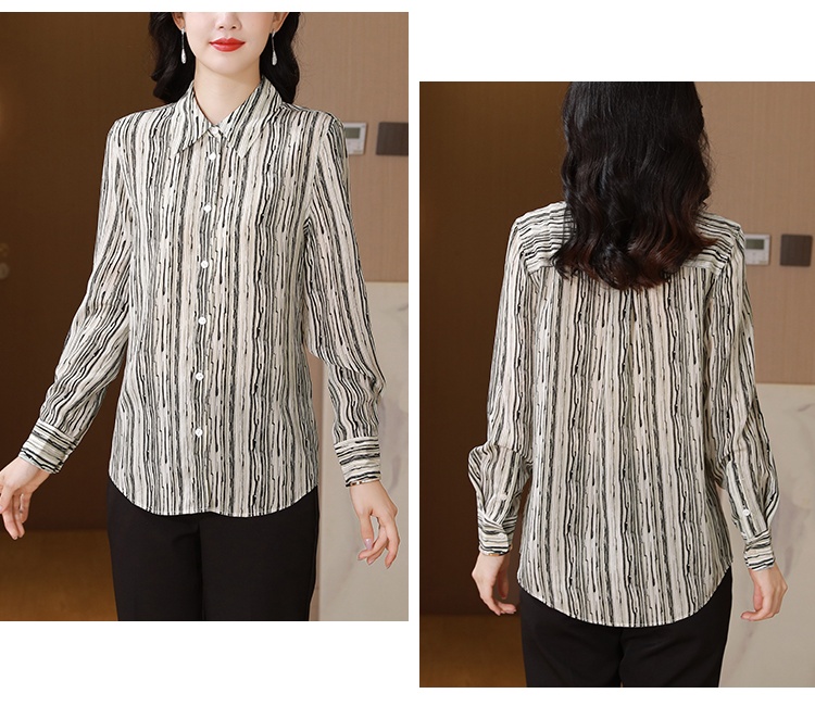 Autumn long sleeve tops large yard shirt for women