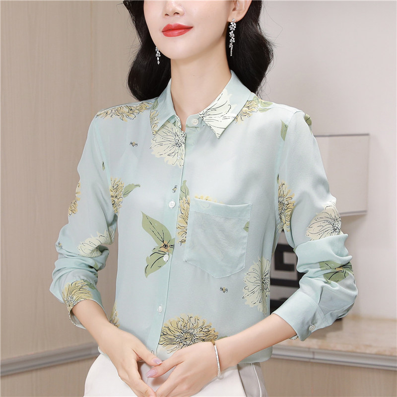Temperament romantic shirts light luxury shirt for women