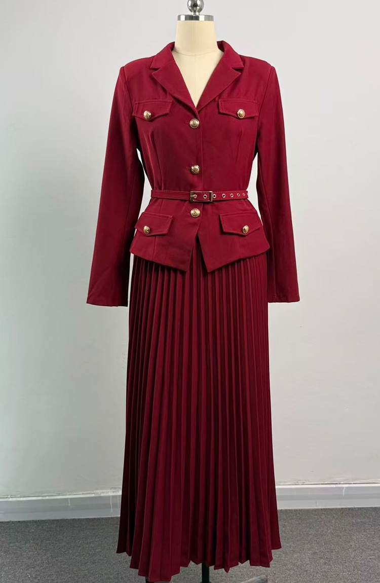 France style dress crimp business suit a set