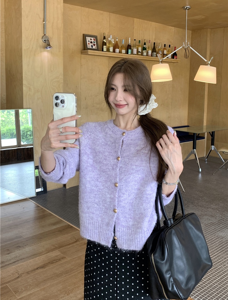 Korean style tops Western style sweater for women