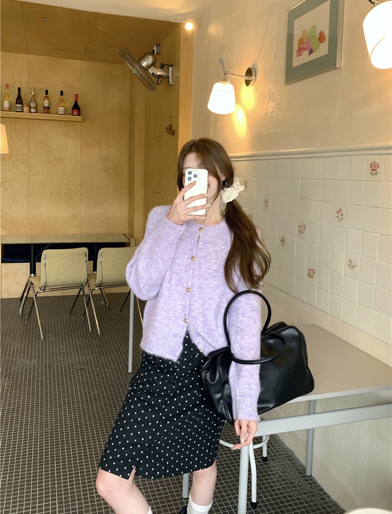 Korean style tops Western style sweater for women