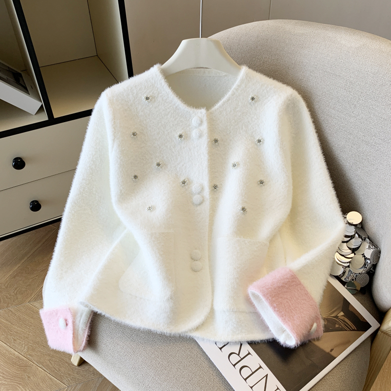 Autumn and winter sweater cardigan for women
