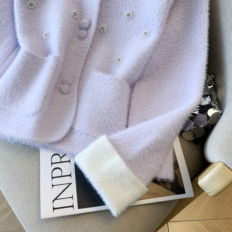 Autumn and winter sweater cardigan for women