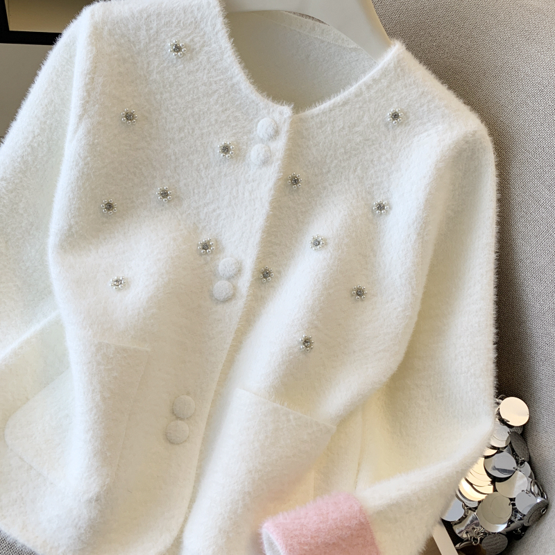Autumn and winter sweater cardigan for women