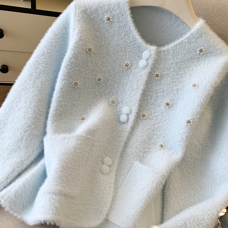 Autumn and winter sweater cardigan for women