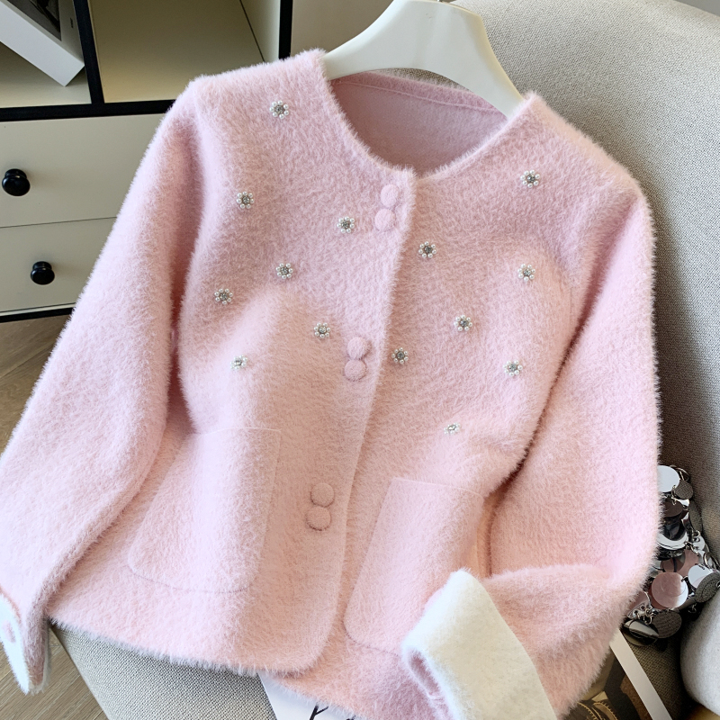 Autumn and winter sweater cardigan for women