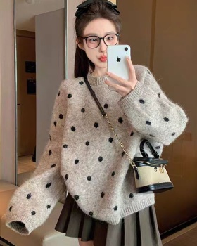 Casual pullover thick lazy loose sweater for women
