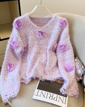 Autumn and winter bottoming shirt sweater for women