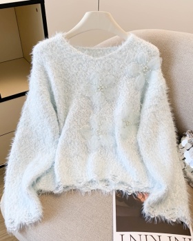Short bottoming shirt autumn and winter sweater for women