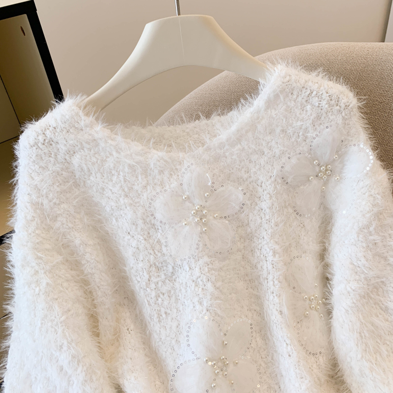 Short bottoming shirt autumn and winter sweater for women