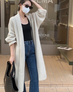 Long knitted cardigan autumn and winter sweater for women