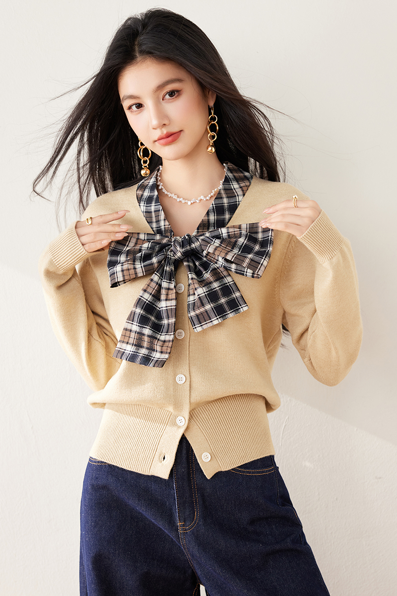 Korean style Western style sweater fashion tops