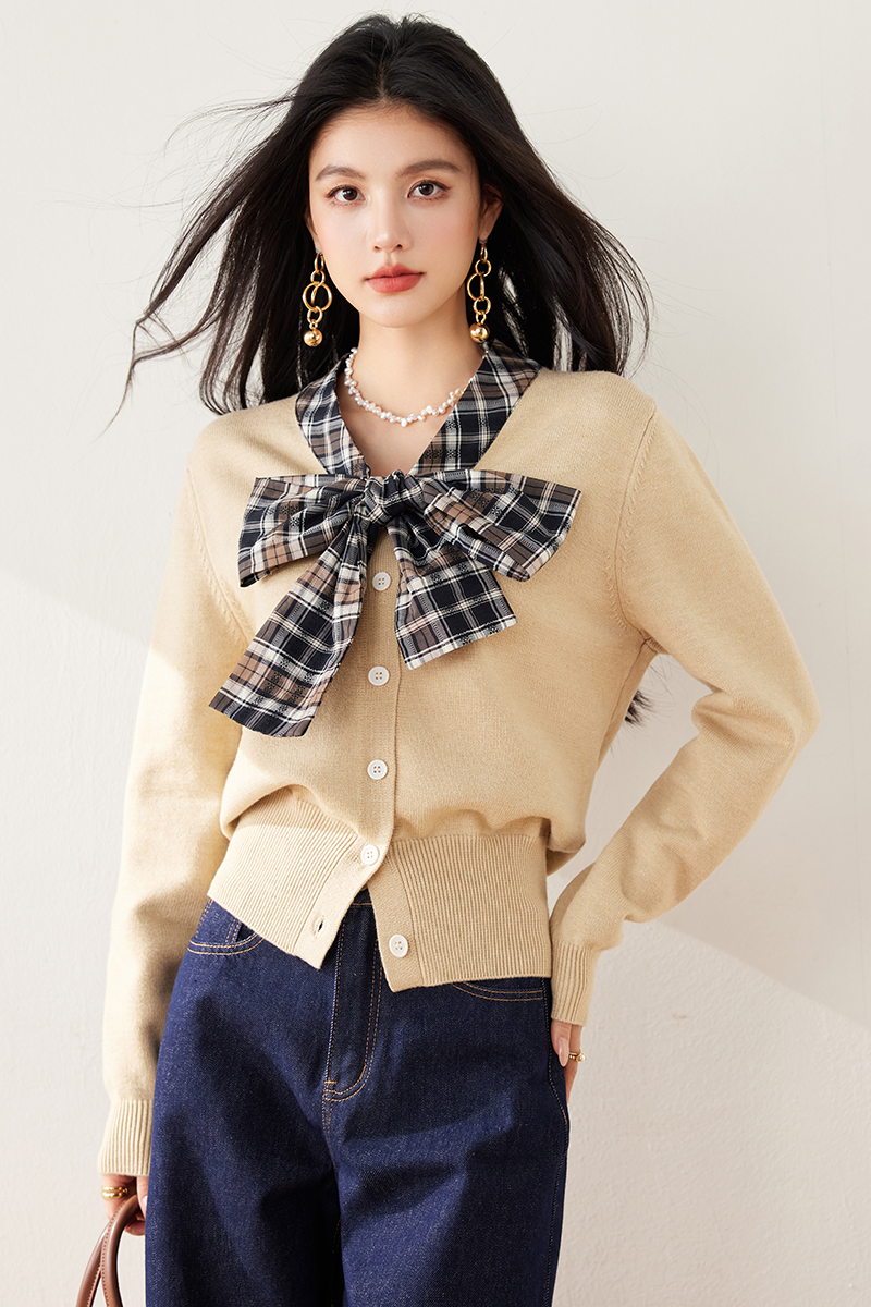 Korean style Western style sweater fashion tops