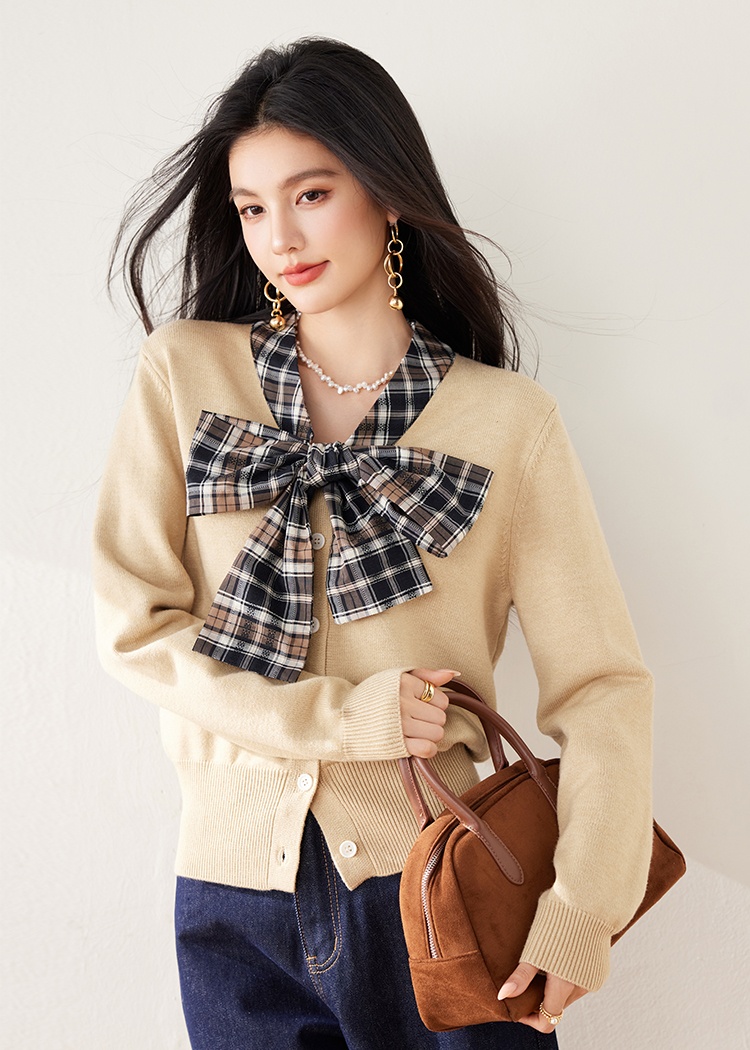 Korean style Western style sweater fashion tops