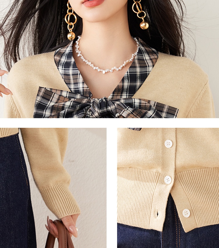 Korean style Western style sweater fashion tops