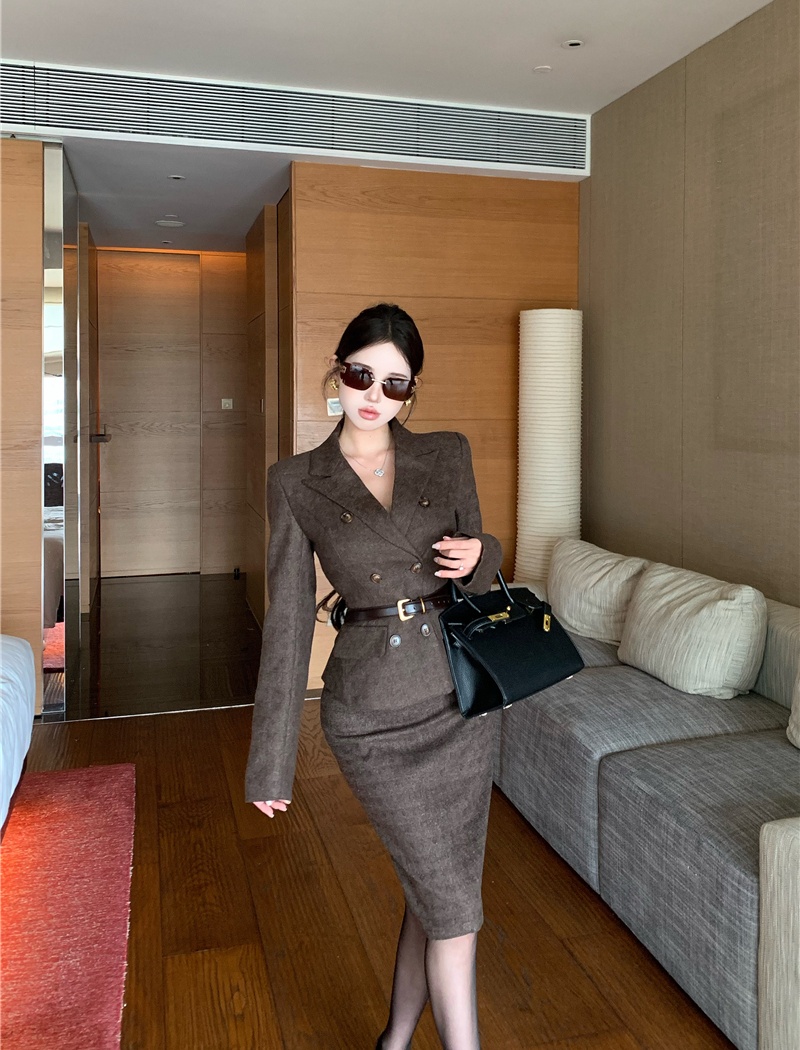 Autumn and winter business suit 2pcs set