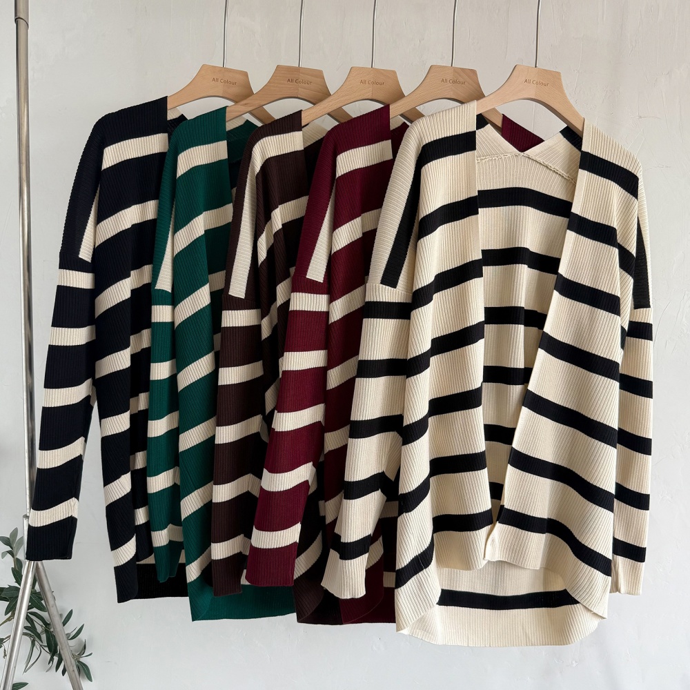Loose dress autumn sweater dress 2pcs set for women