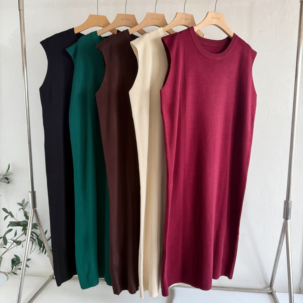 Loose dress autumn sweater dress 2pcs set for women
