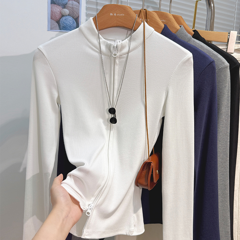Inside the ride bottoming shirt tops for women