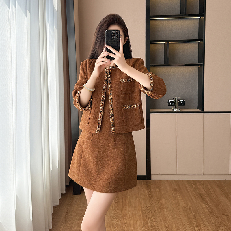 France style dress sleeveless dress a set for women
