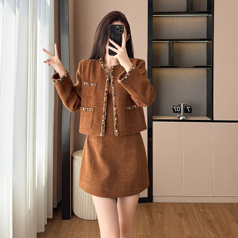 France style dress sleeveless dress a set for women