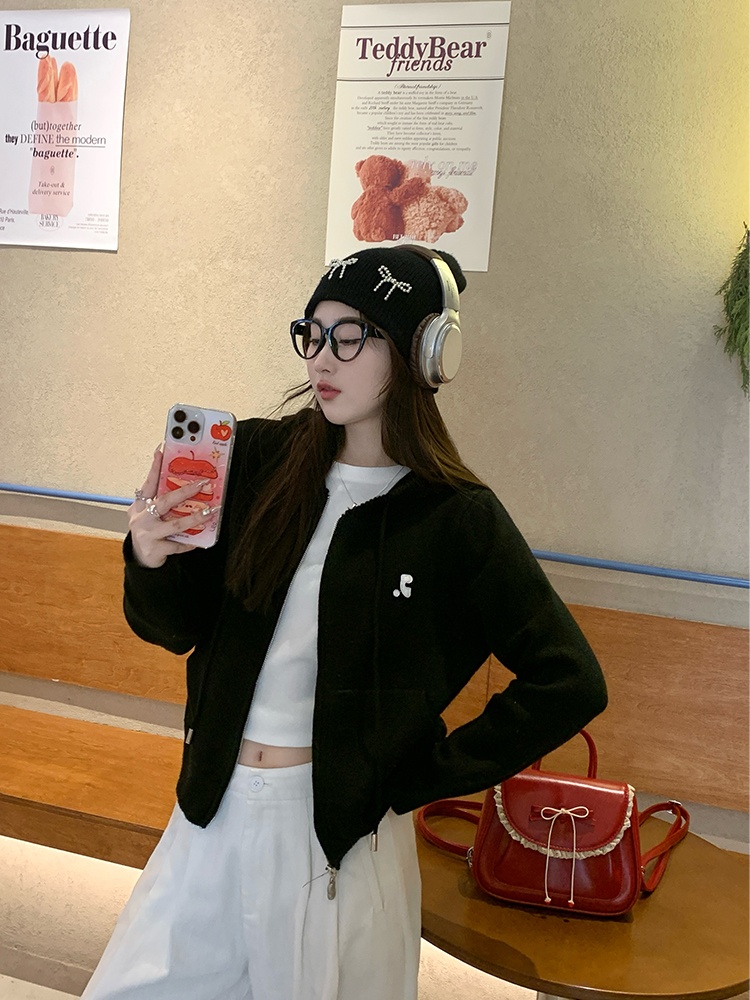Knitted Korean style tops autumn sweater for women