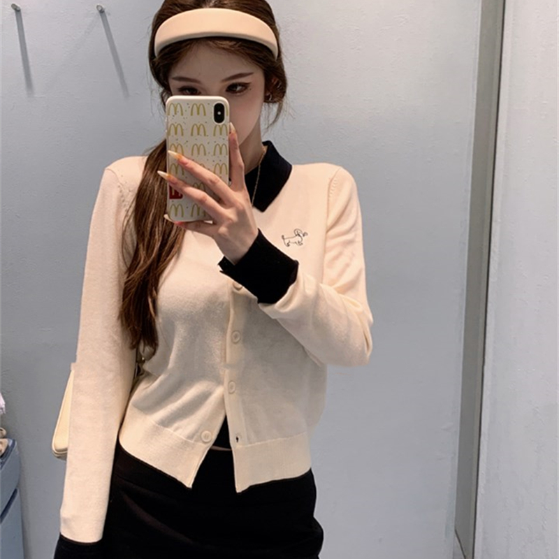 Outside the ride cardigan college style tops for women