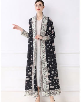Autumn Pleats Please coat large yard fold dress