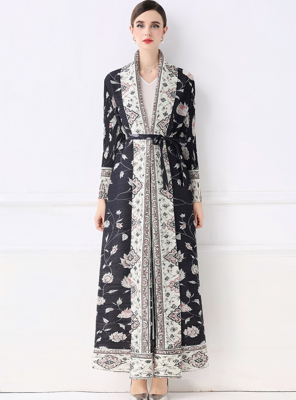 Autumn Pleats Please coat large yard fold dress