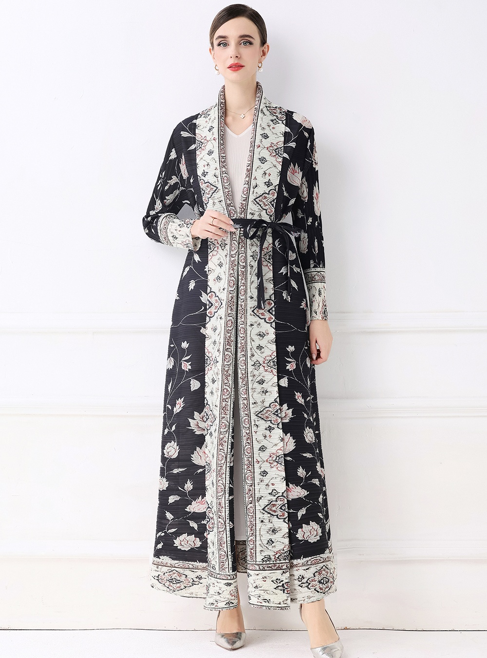 Autumn Pleats Please coat large yard fold dress
