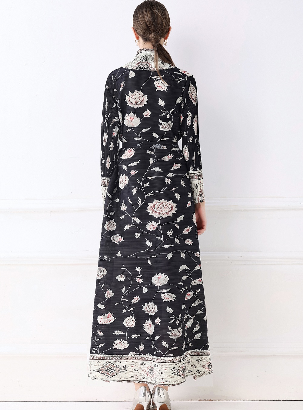 Autumn Pleats Please coat large yard fold dress